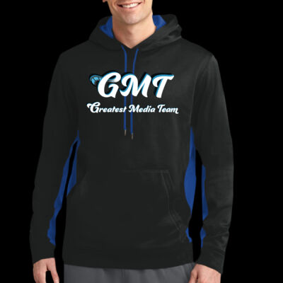 GMT - Sport Wick ® Fleece Colorblock Hooded Pullover Thumbnail